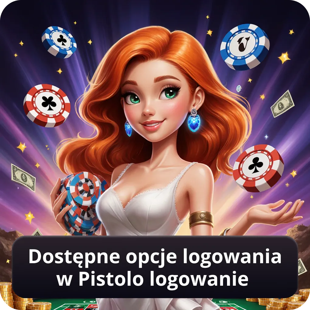 Dostępne opcje logowania w Pistolo Logowanie