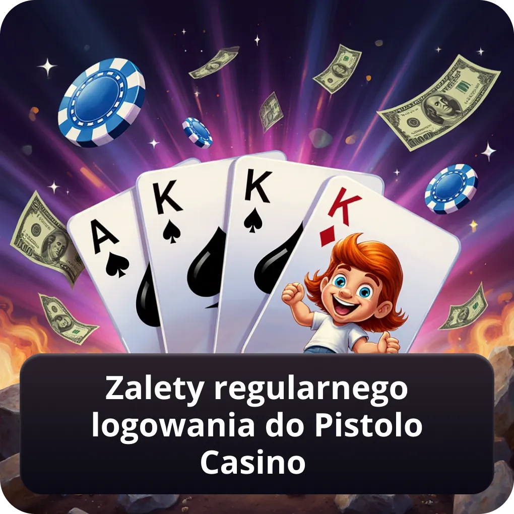 Zalety regularnego logowania do Pistolo Casino